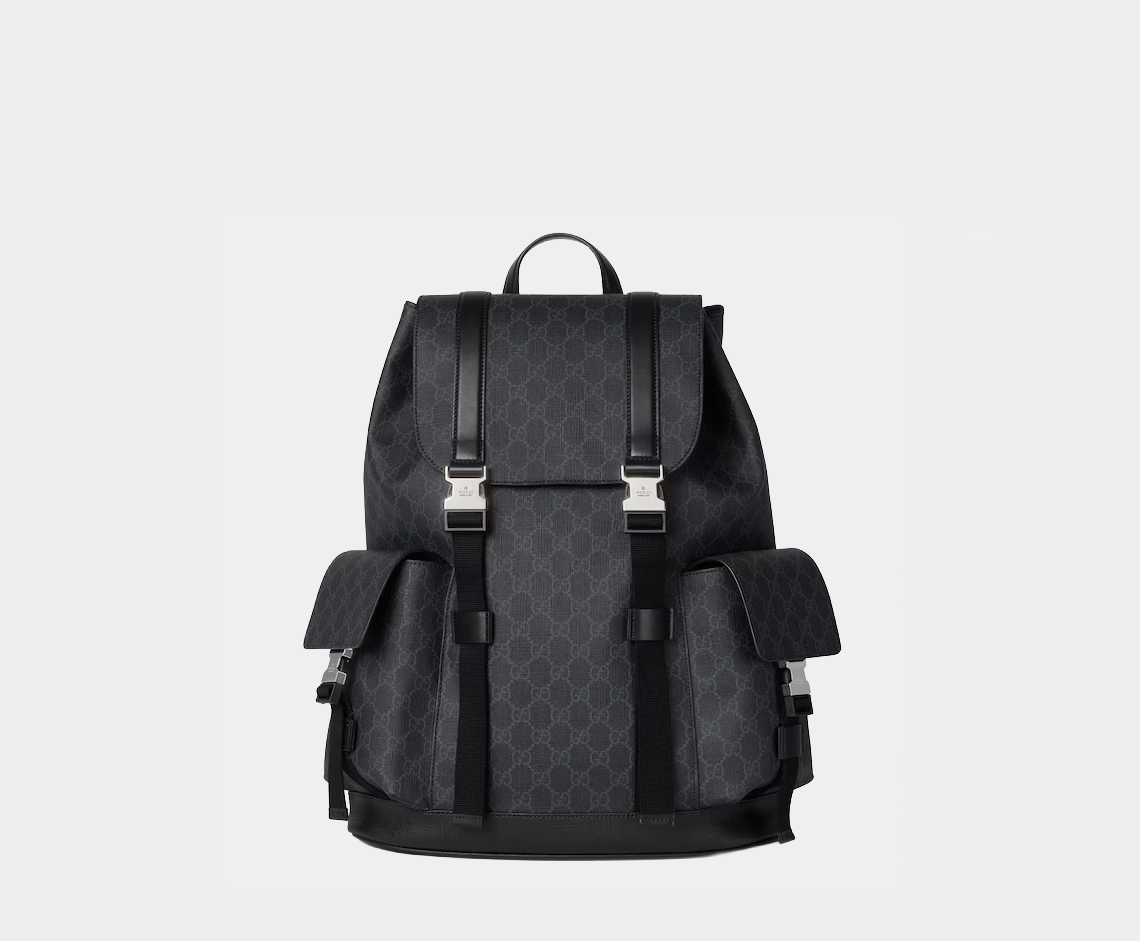 Zaino GG nero misura grande