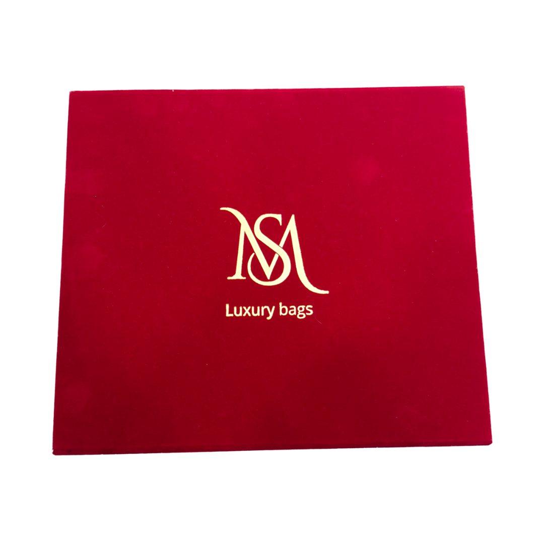 Gift Box in velluto rosso