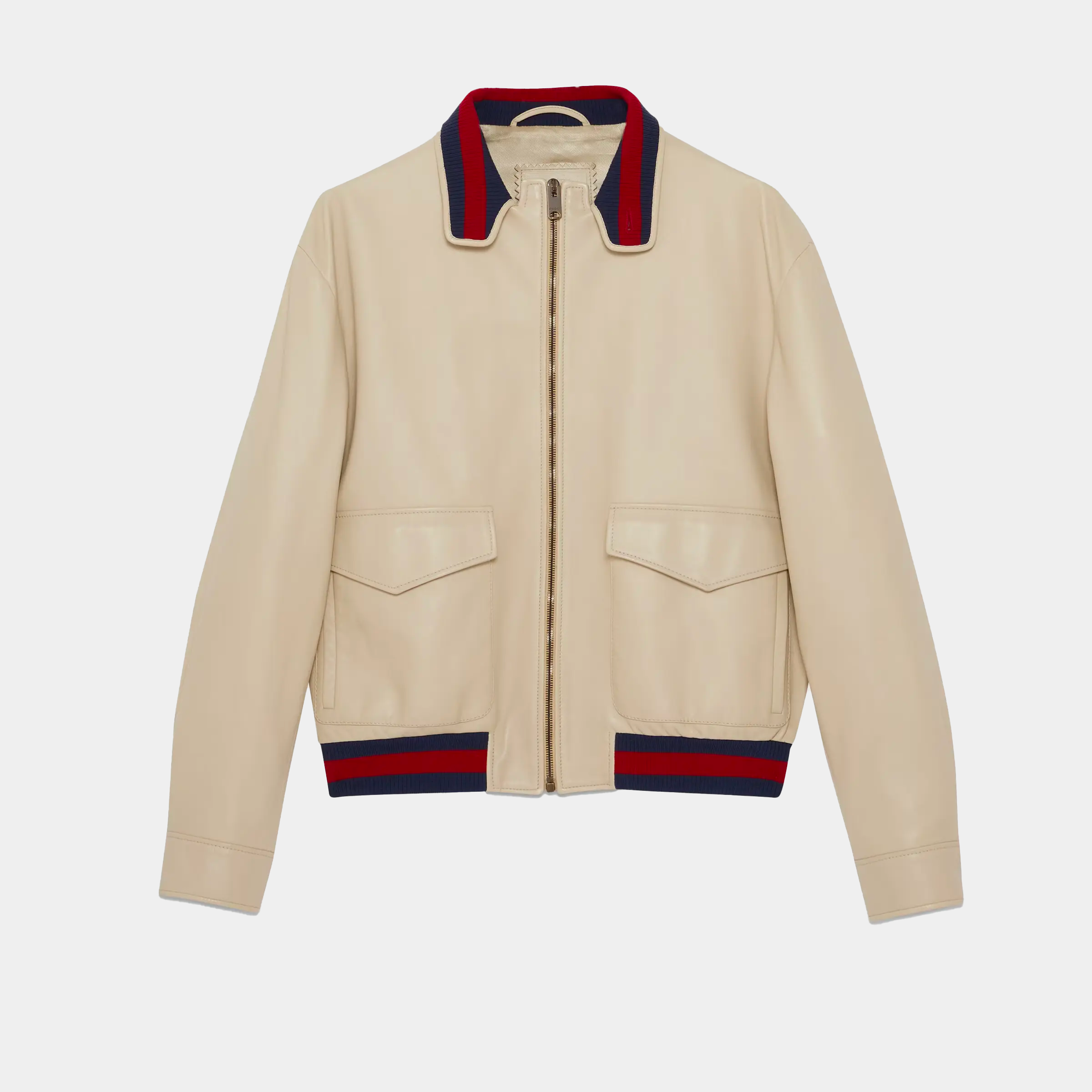 Gucci × Leather Jacket