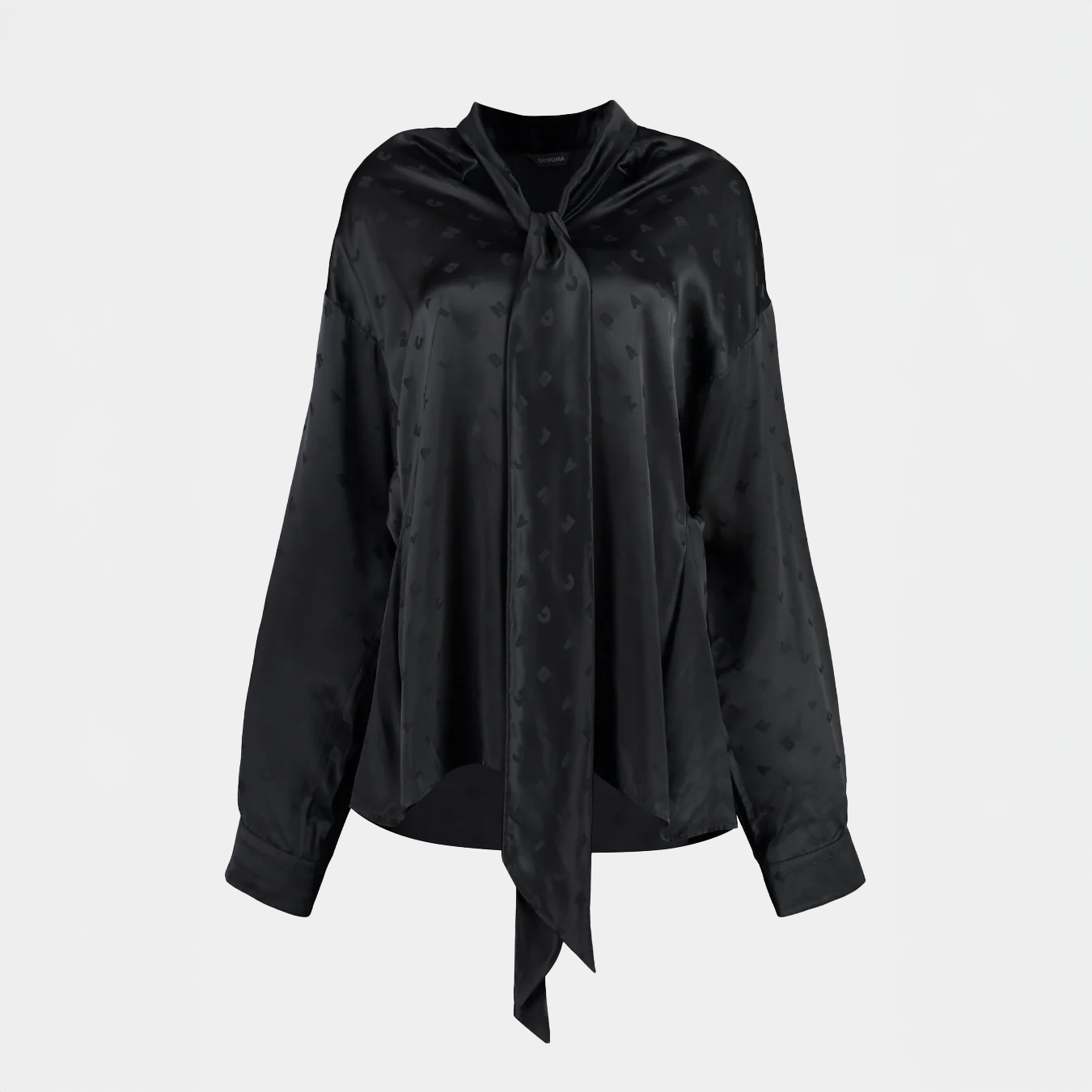 BALENCIAGA Blusa con fiocco