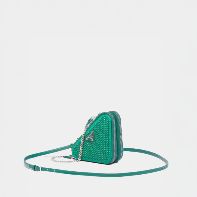 Prada Triangular embellished
