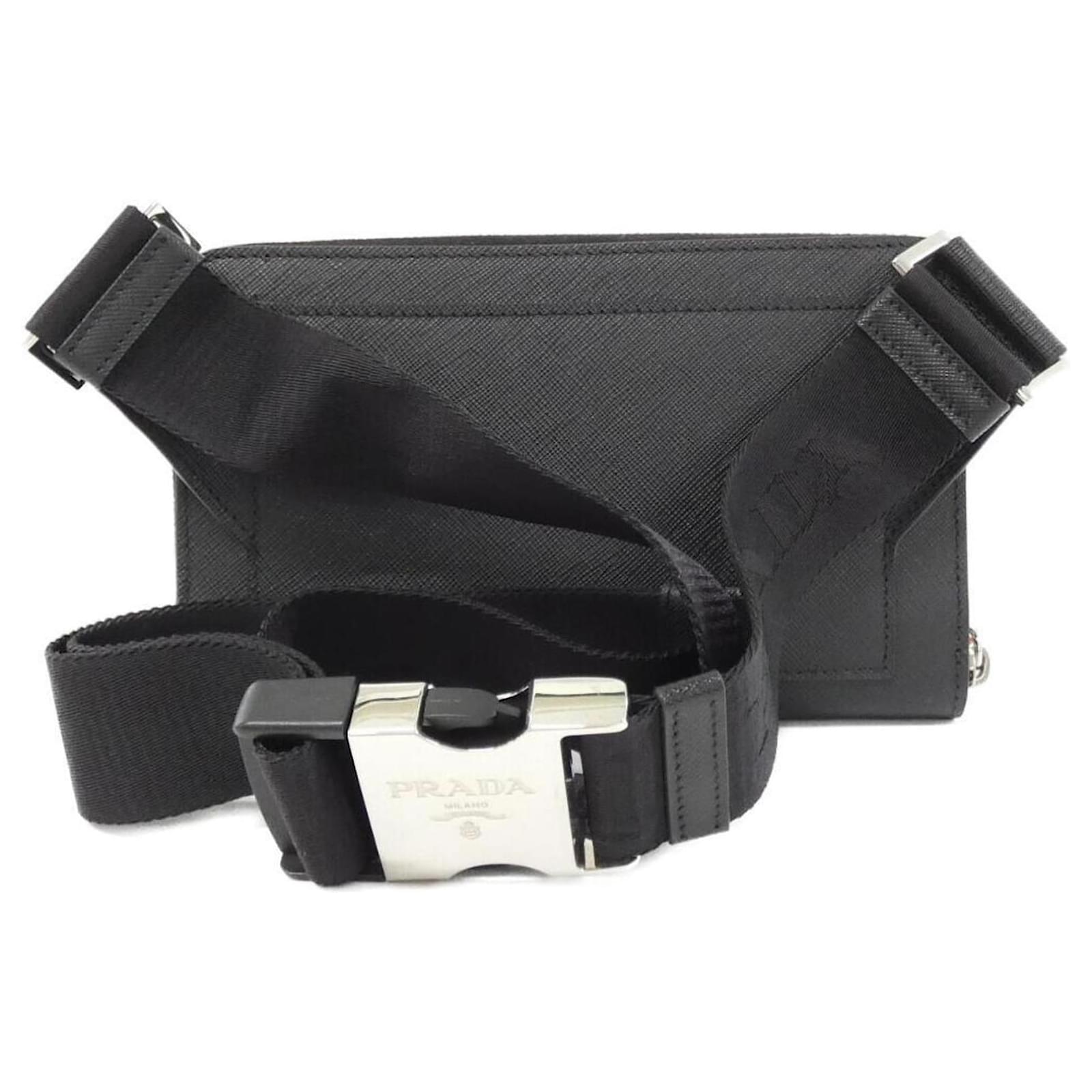 Marsupio Prada Saffiano Nero