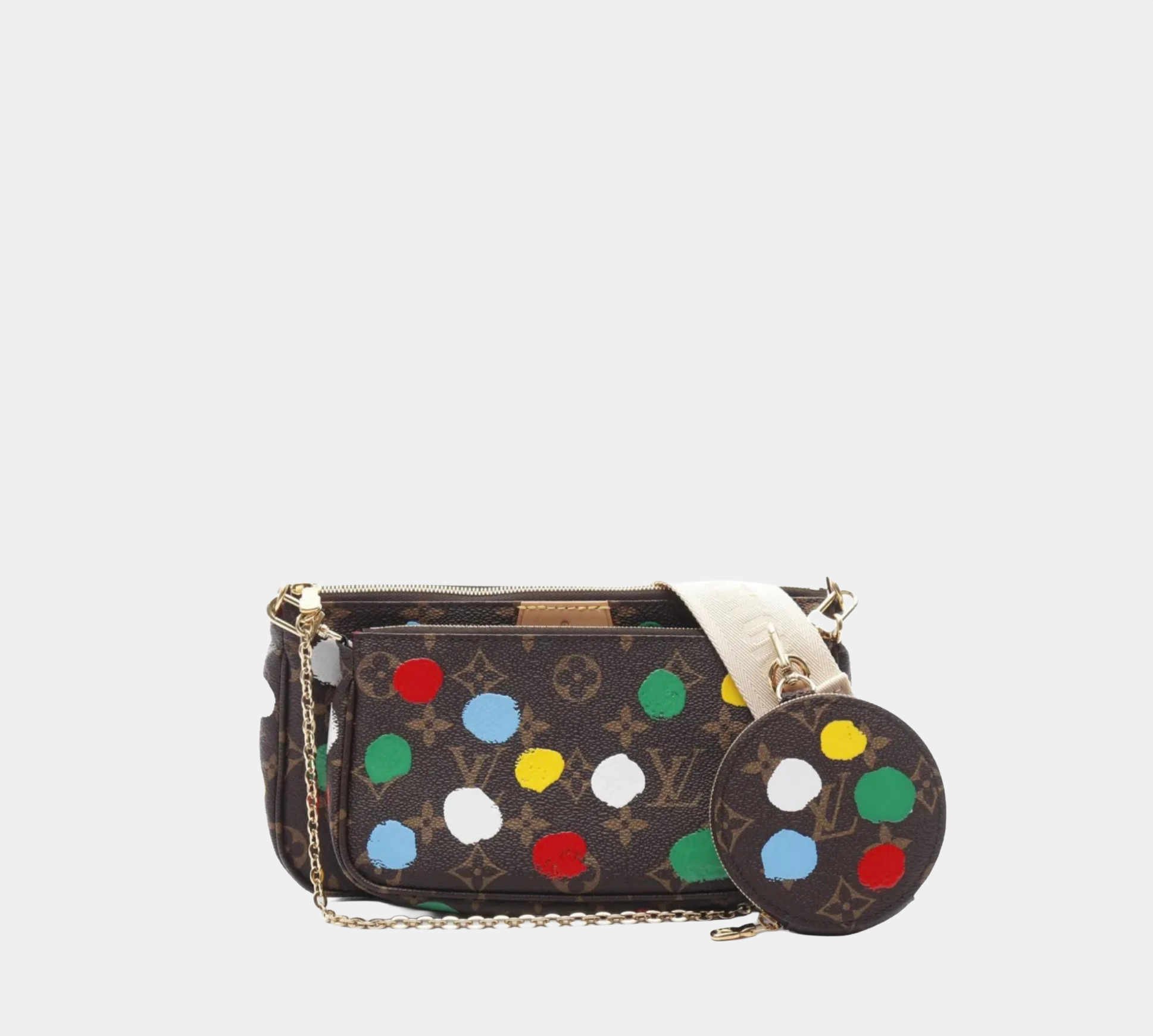 Louis Vuitton Yayoi Kusama Borsa mini Pochette Accessoires