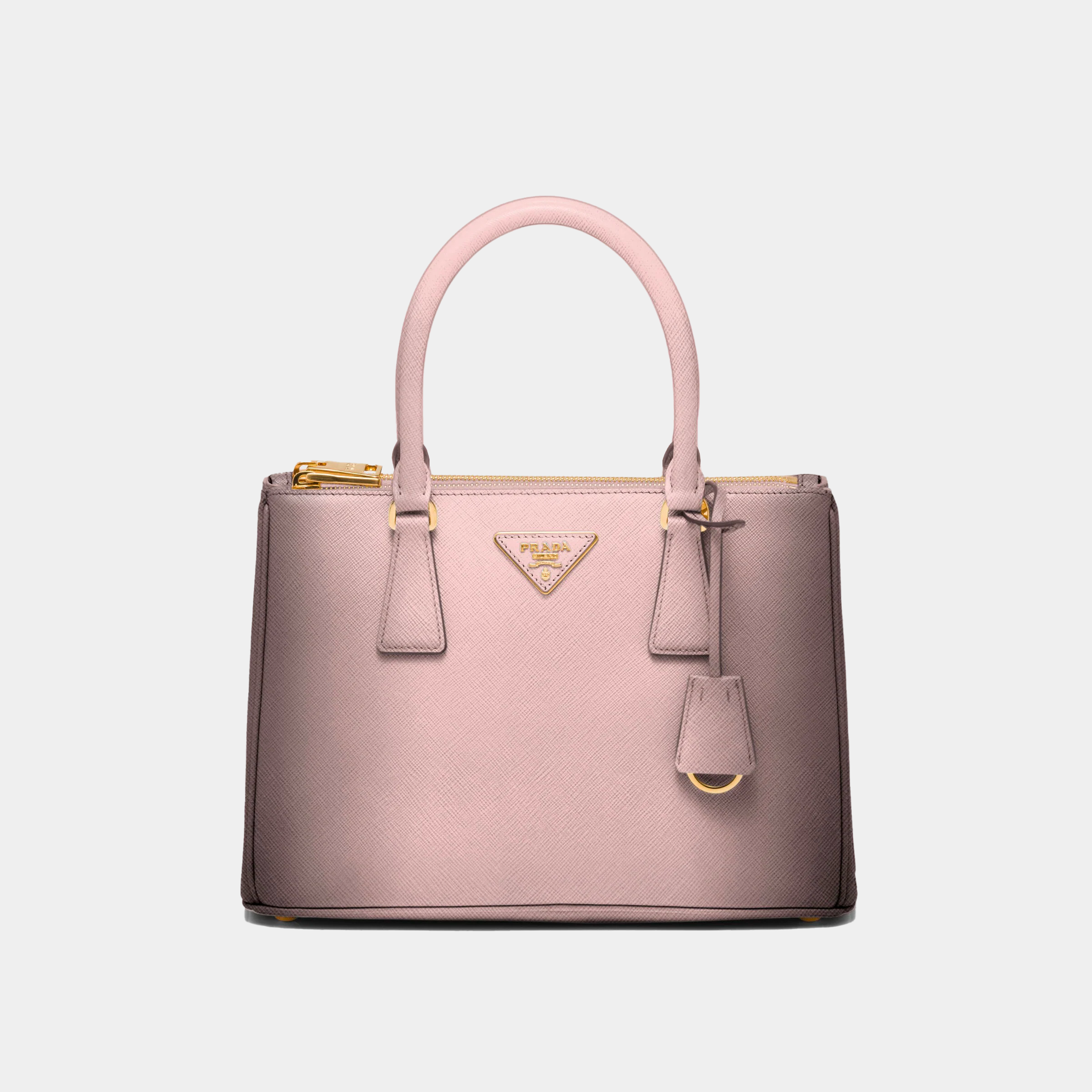 Prada Galleria Small Saffiano Pelle Ombreggiata Rosa Chiaro