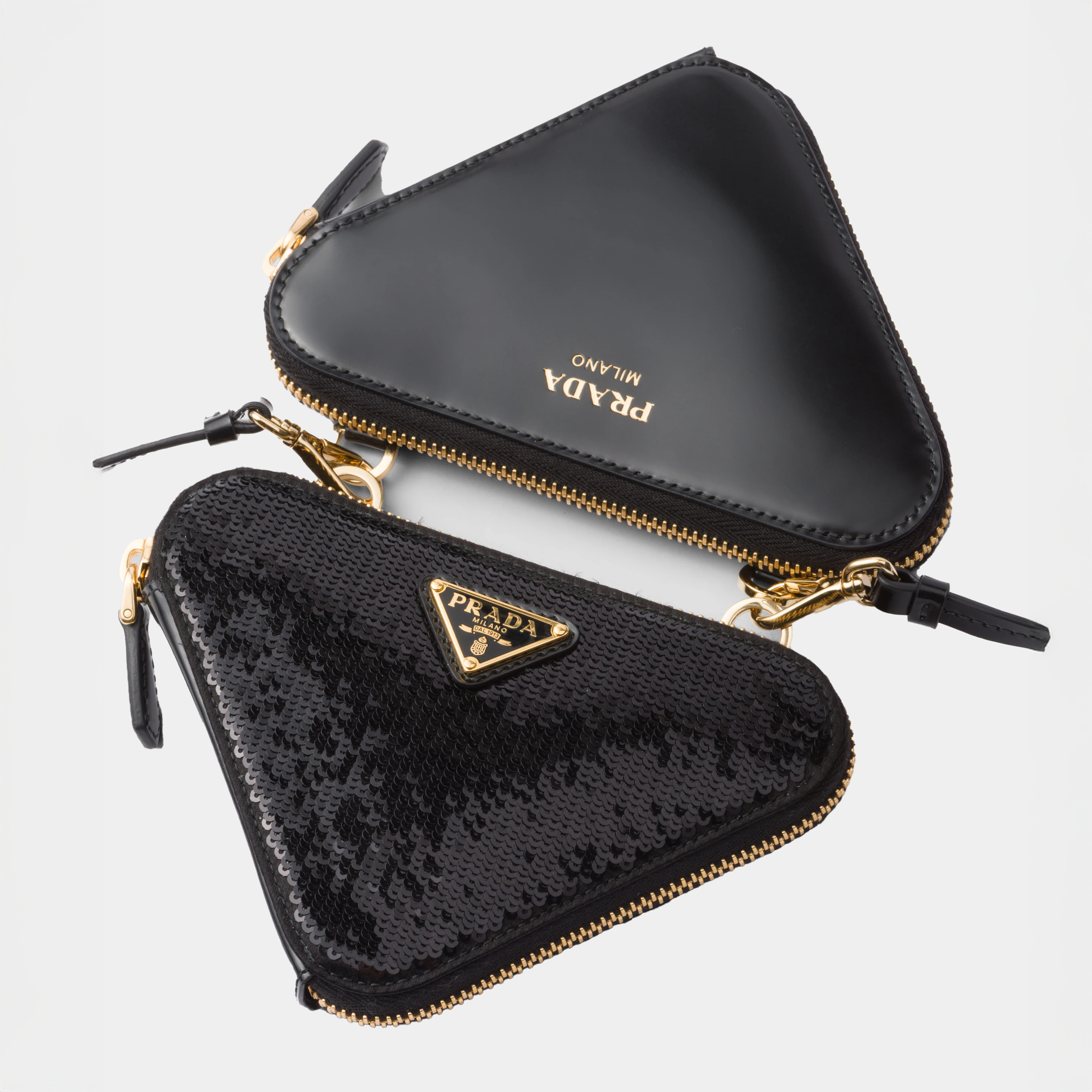borsa triangolo mini pouch prada