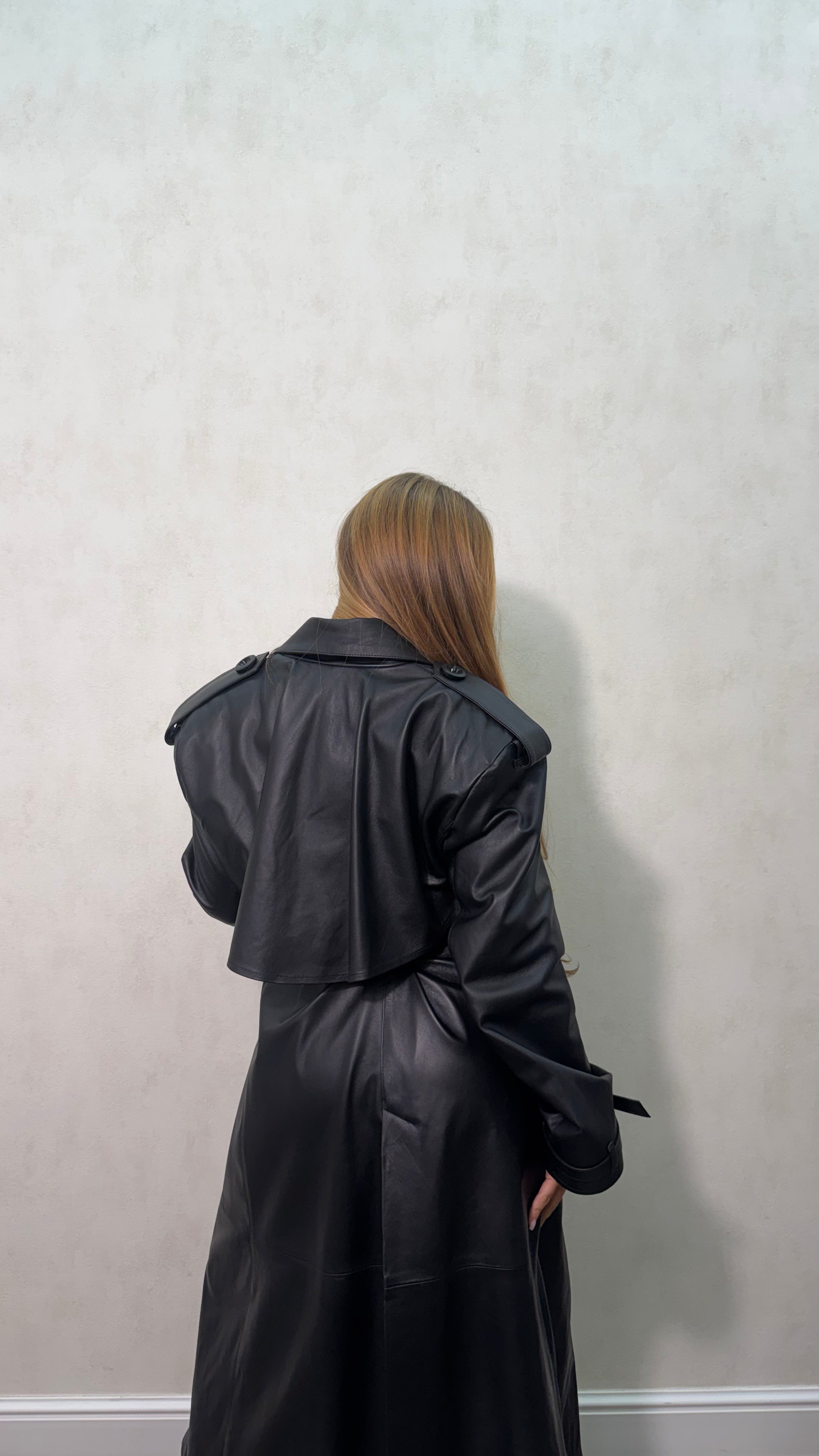 Cappotto in Pelle