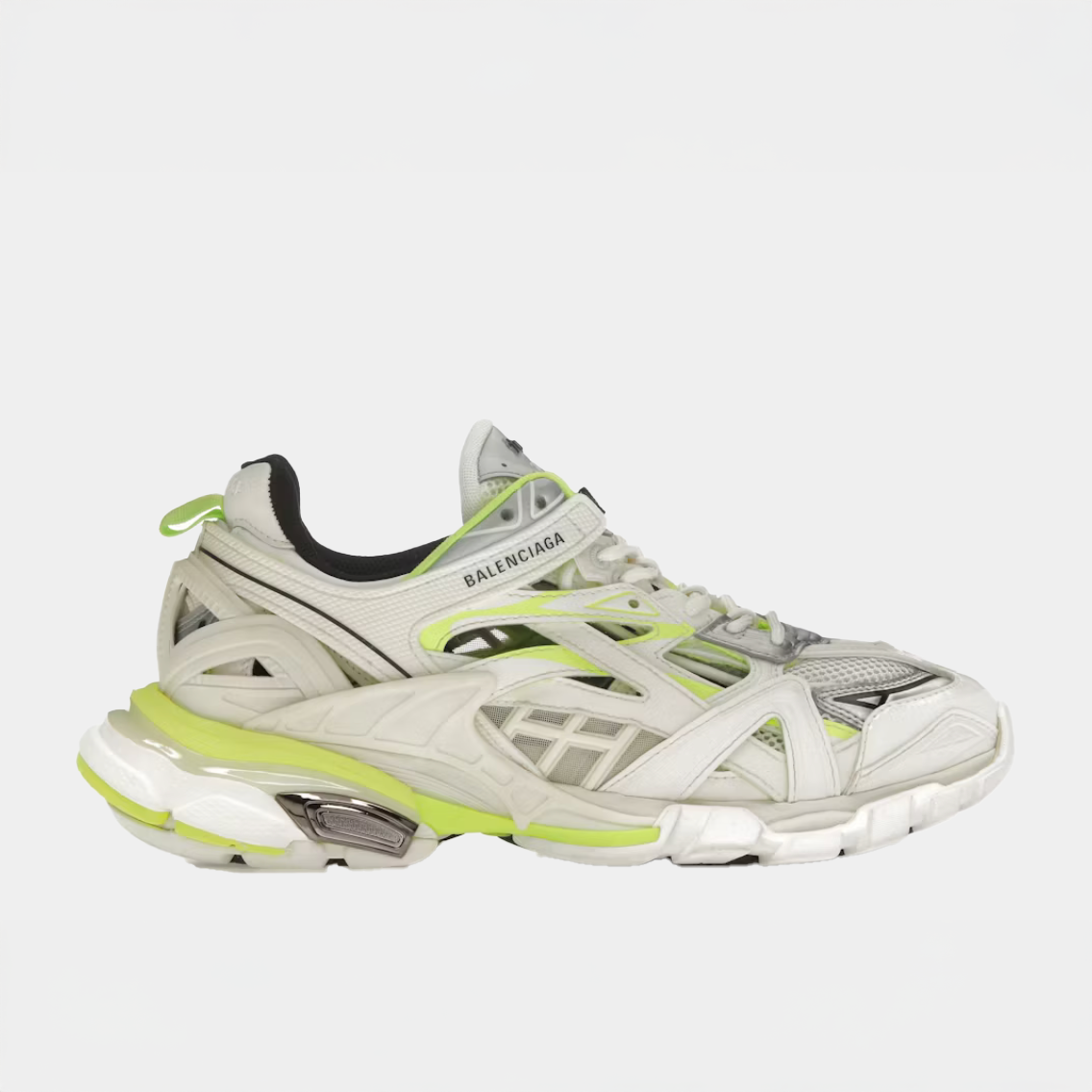 Balenciaga Track.2 Bianco Giallo Fluo