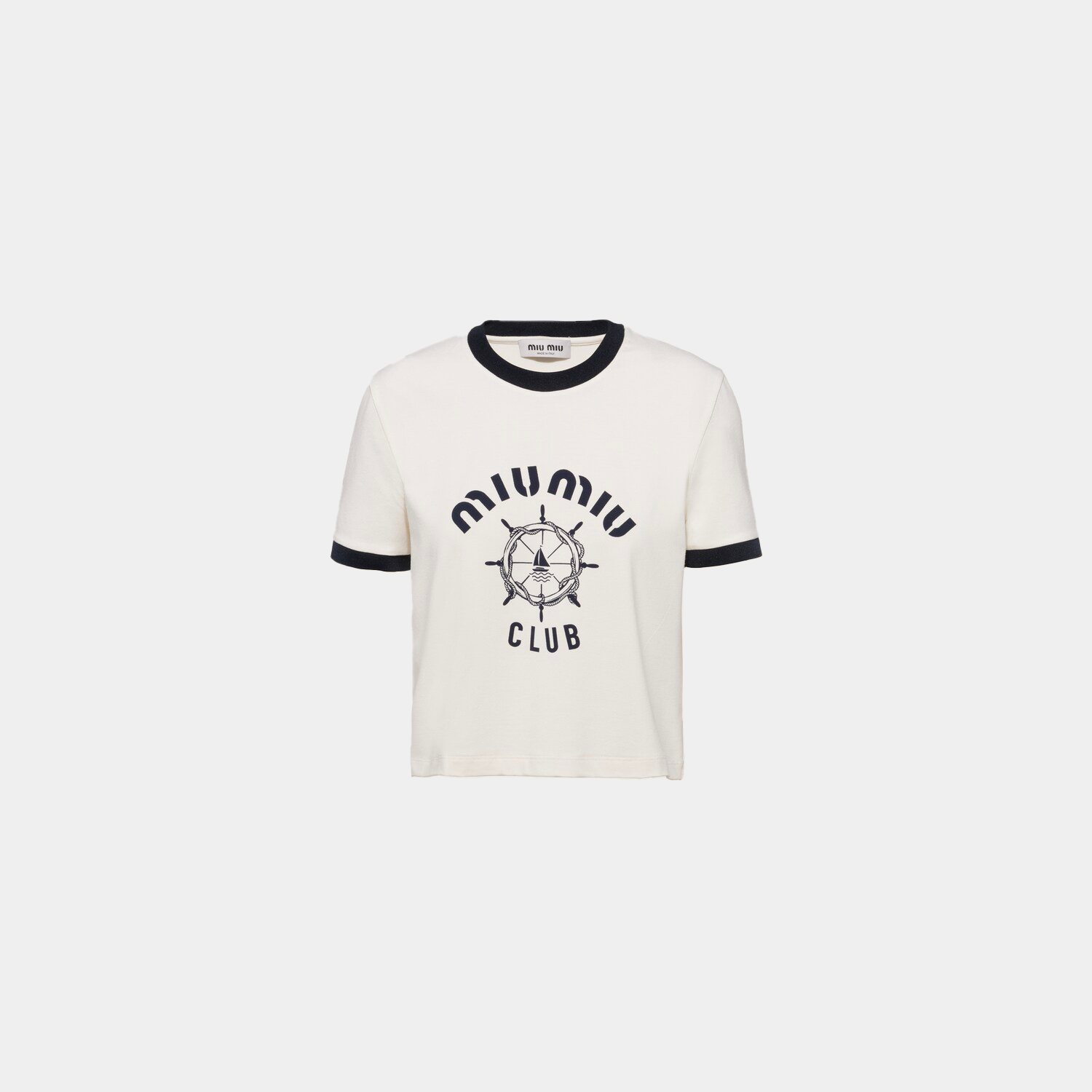 T-shirt Miu Miu con stampa