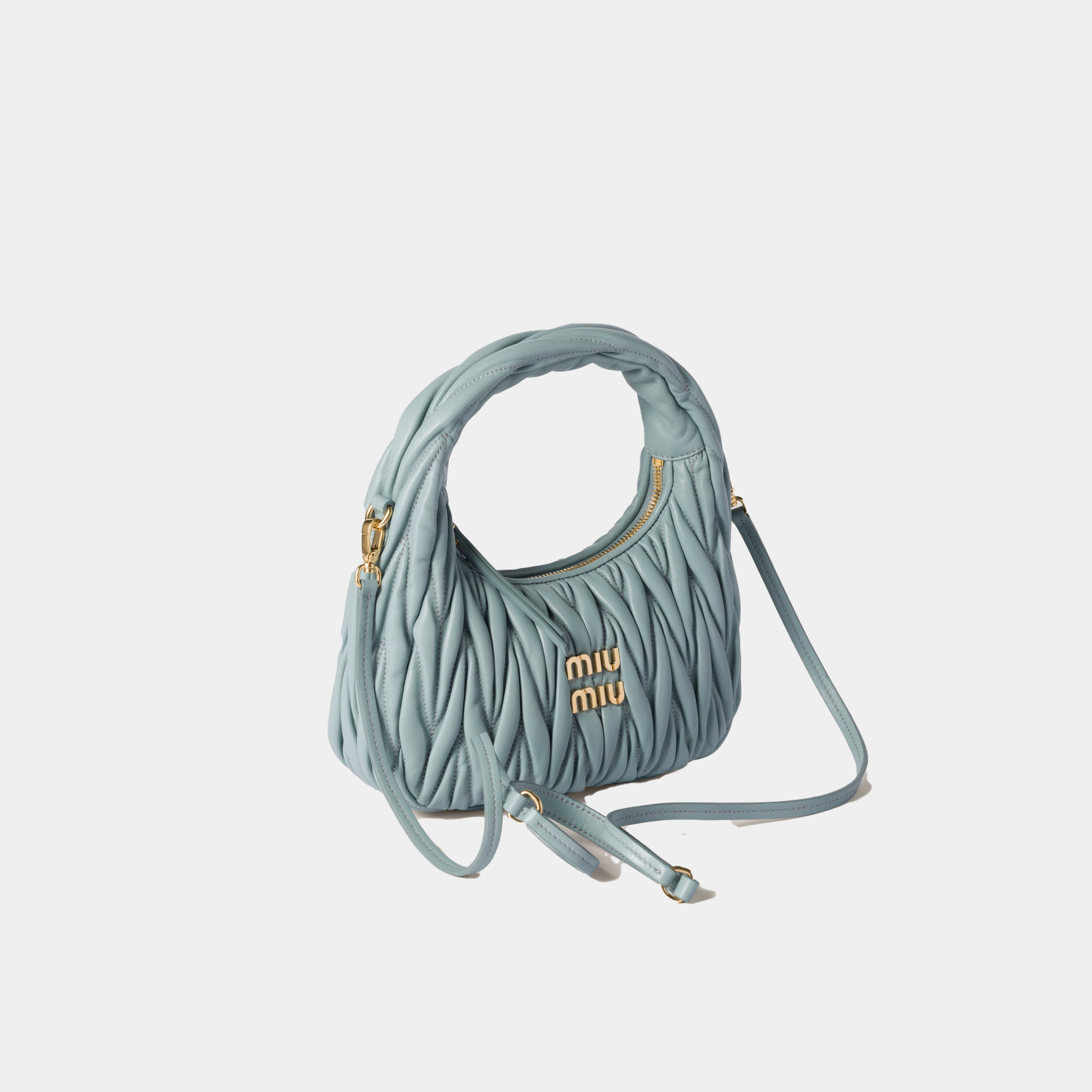 Borsa hobo Wander in nappa matelassé