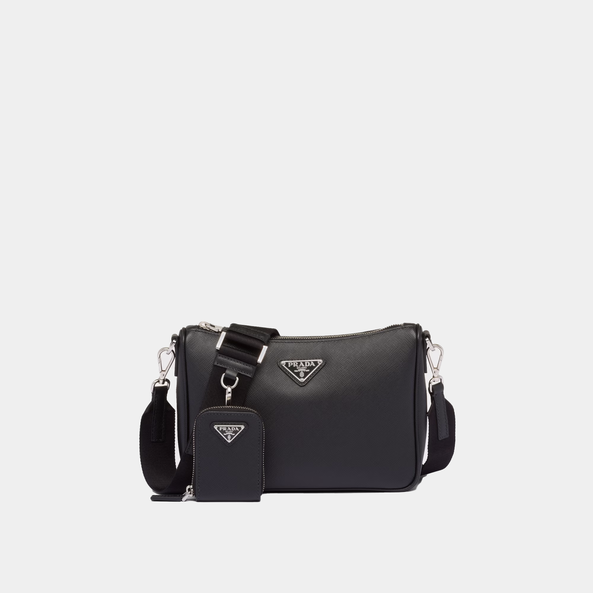 Borsa a spalla in Saffiano