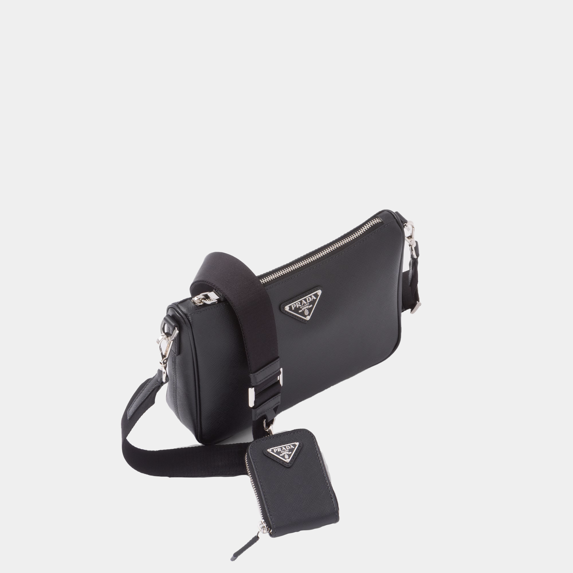 Borsa a spalla in Saffiano