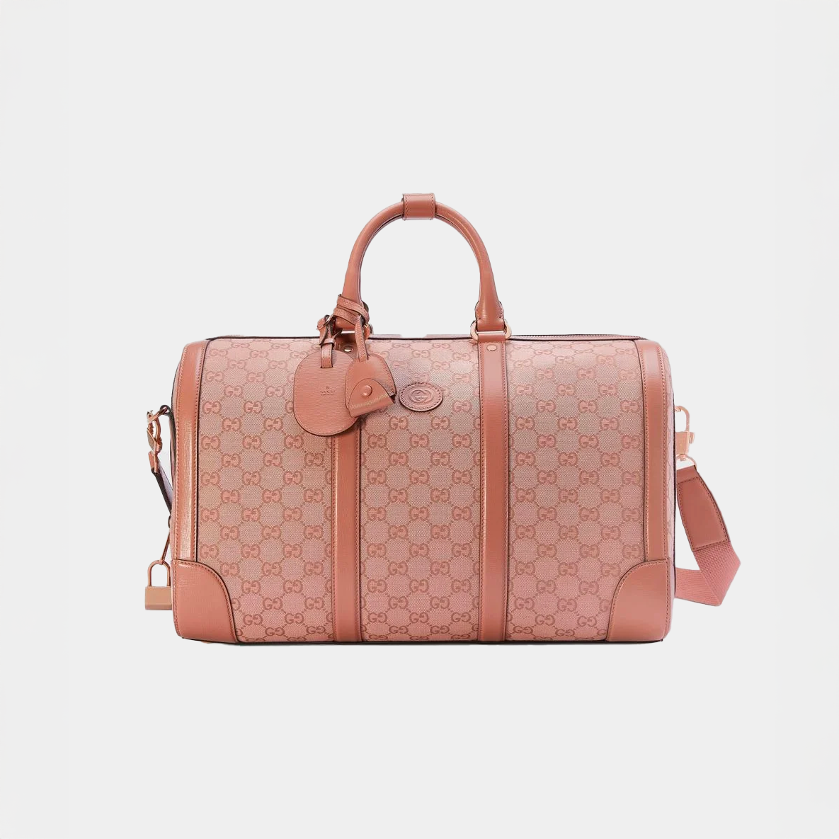 Gucci GG Small Duffle Bag in Pink