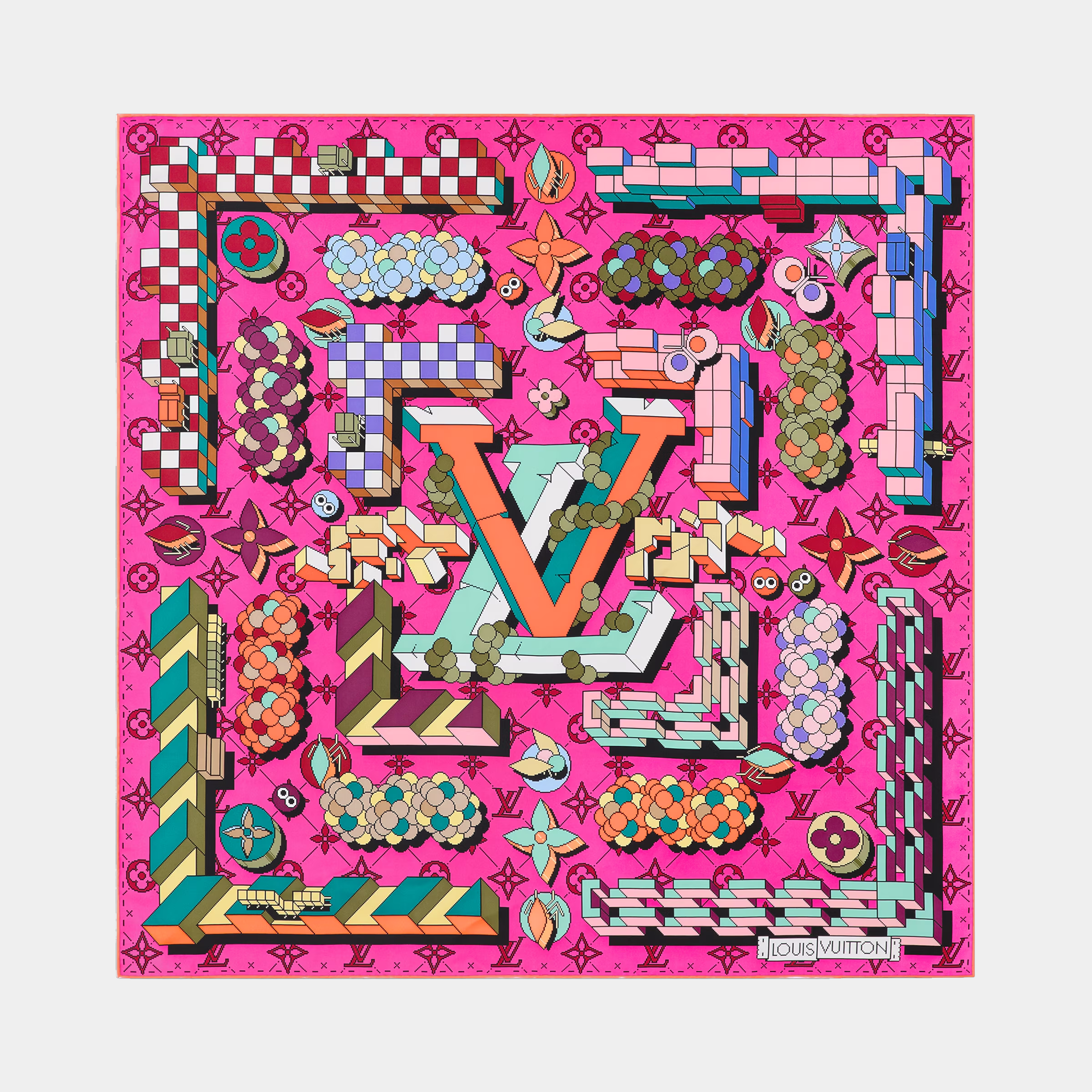 Foulard Maze Of Precious 90