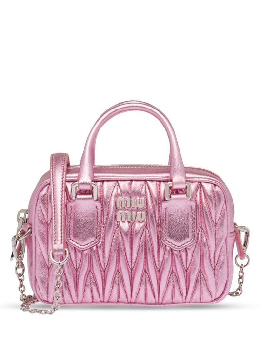 Mini borsa Arcadie in nappa matelassé MiuMiu