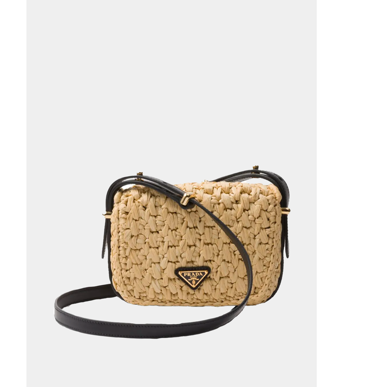 Prada Borsa a spalla con ricamo