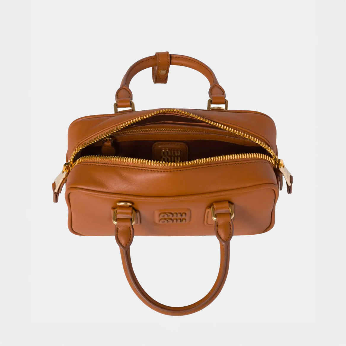 Borsa Mia Miu tote Arcadie in pelle