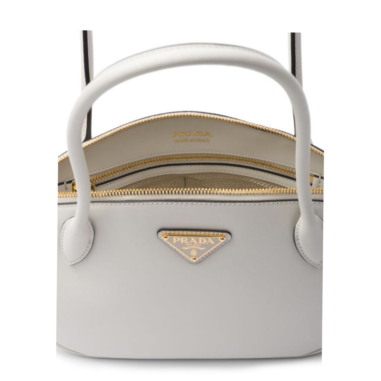 Prada City Small White