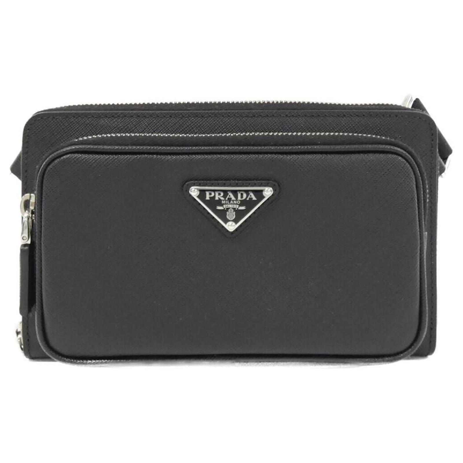 Marsupio Prada Saffiano Nero