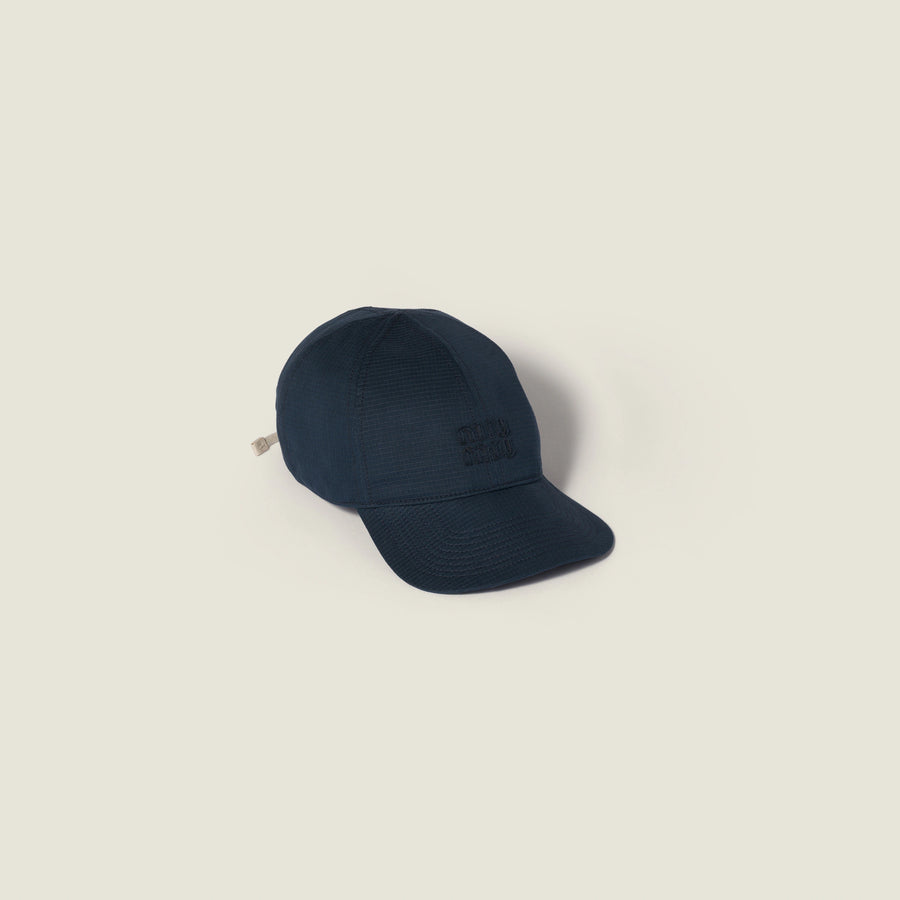 Cappello da baseball in Drill MiuMiu