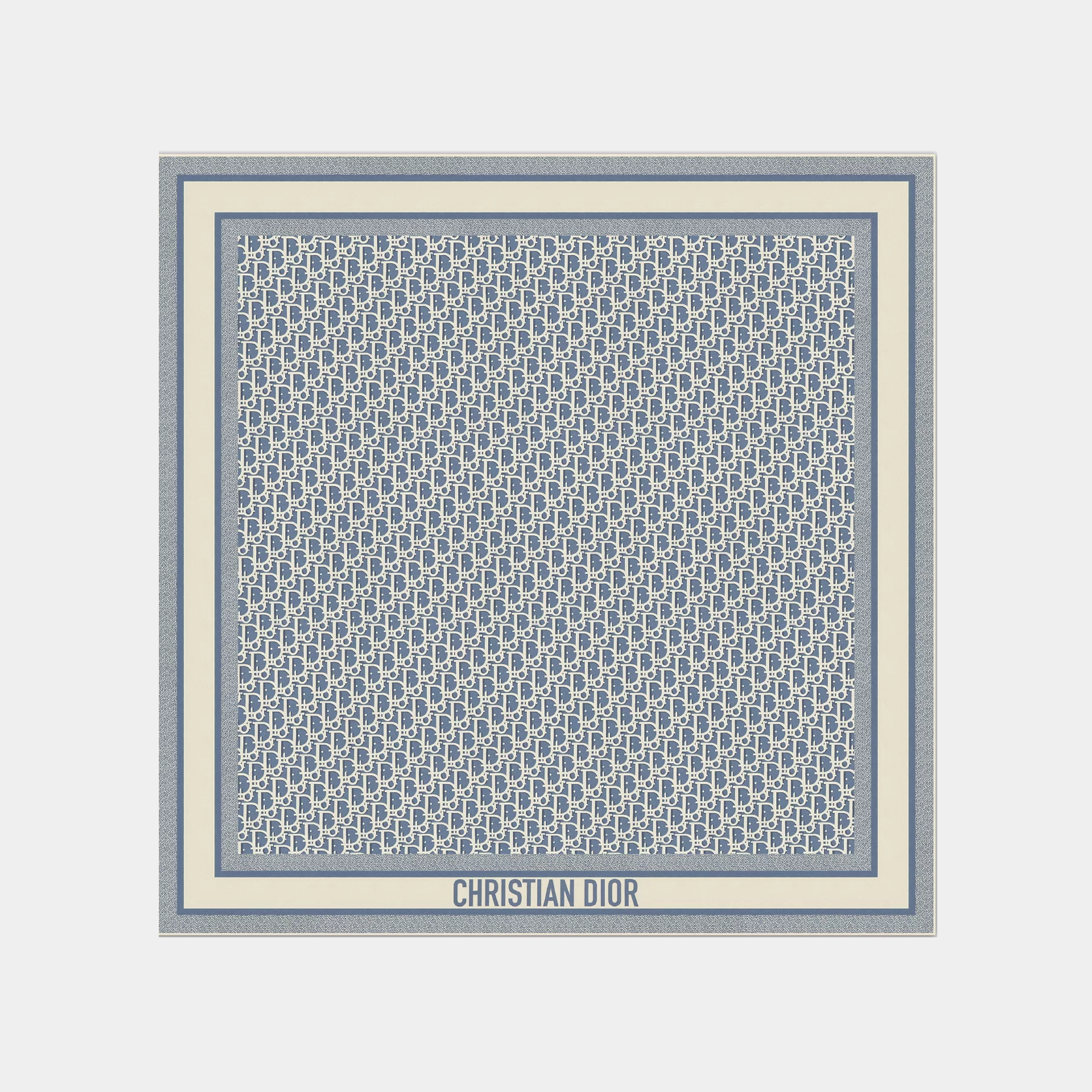Foulard quadrato 90 Dior Oblique