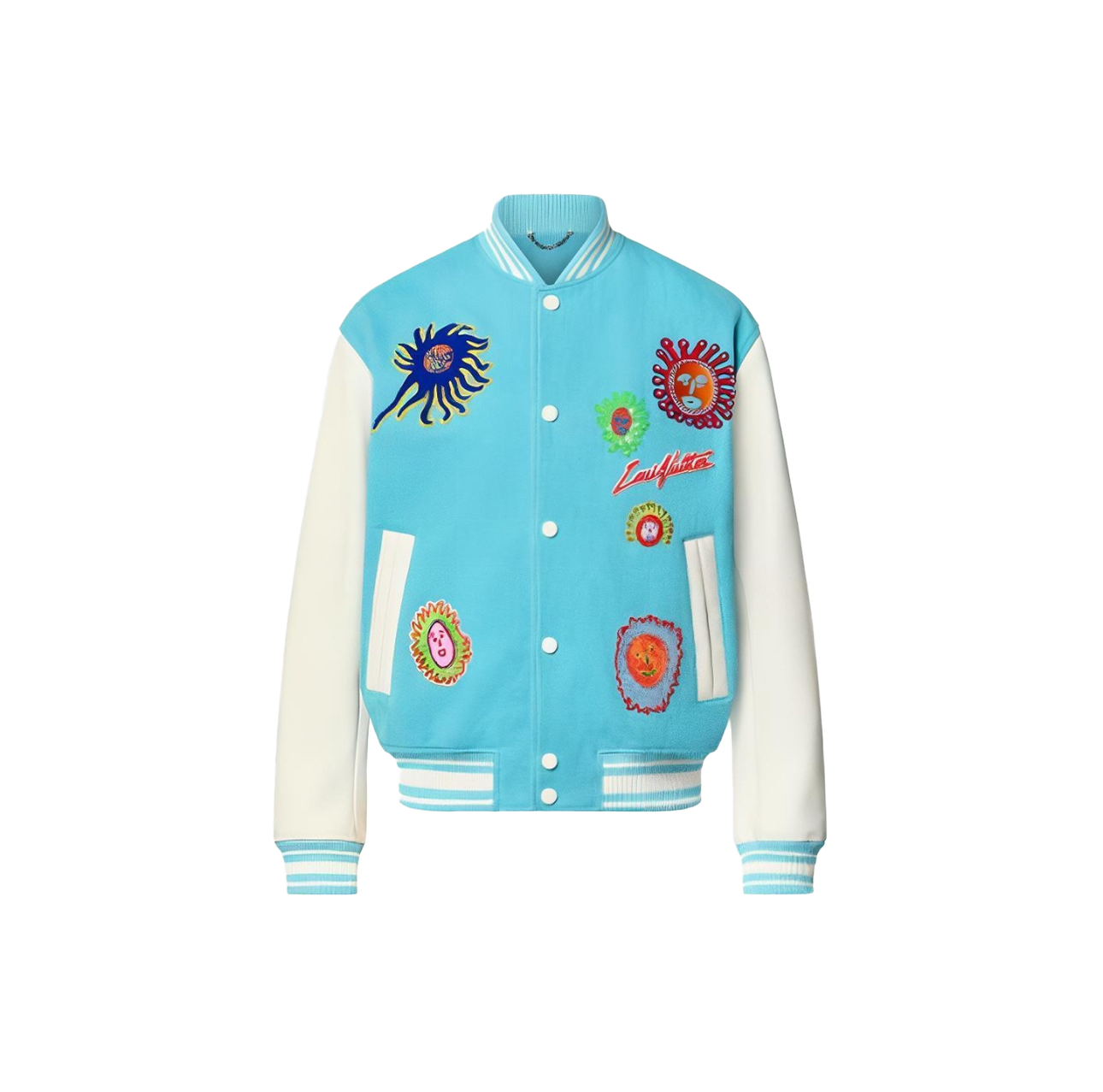 LOUIS VUITTON Embroidered Varsity Blouson