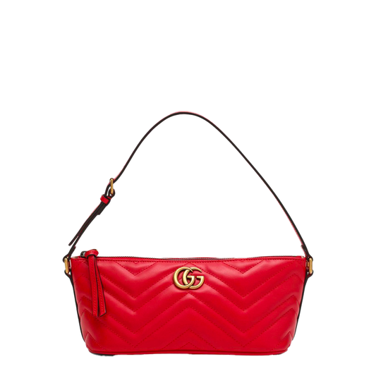 GG Marmont red small shoulder bag