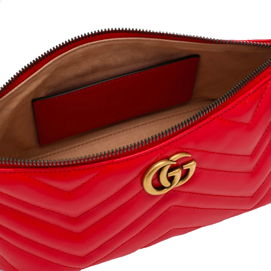 GG Marmont red small shoulder bag