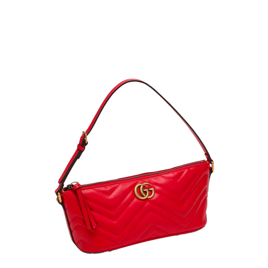 GG Marmont red small shoulder bag