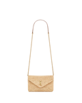 POCHETTE PICCOLA CON CATENA CASSANDRE IN RAFIA
