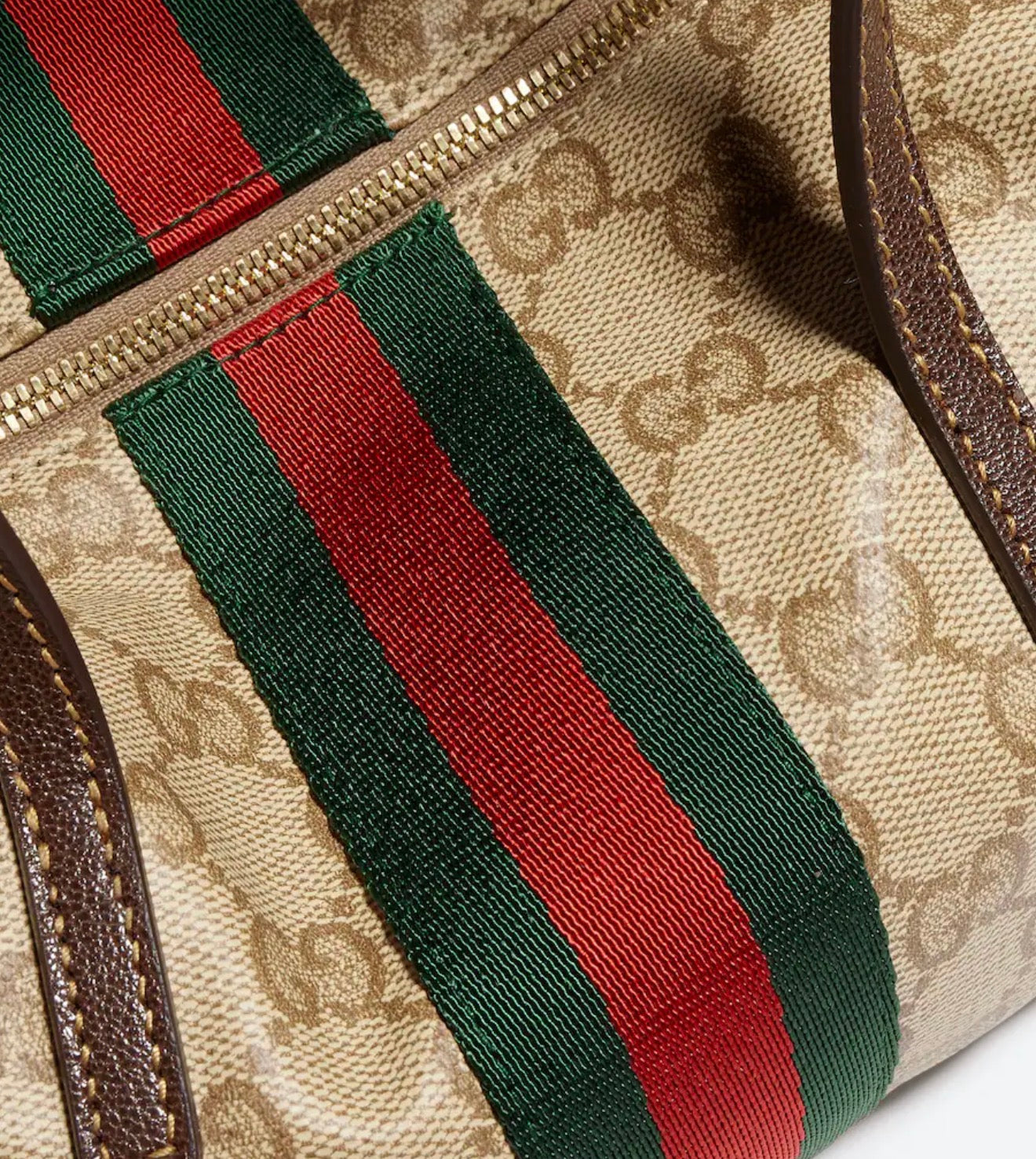 Mini Gucci Boston con dettaglio web