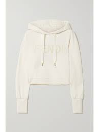 Felpa fendi cropped