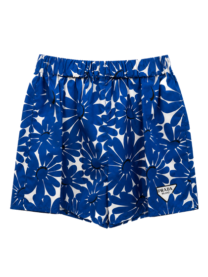 short Prada floreale