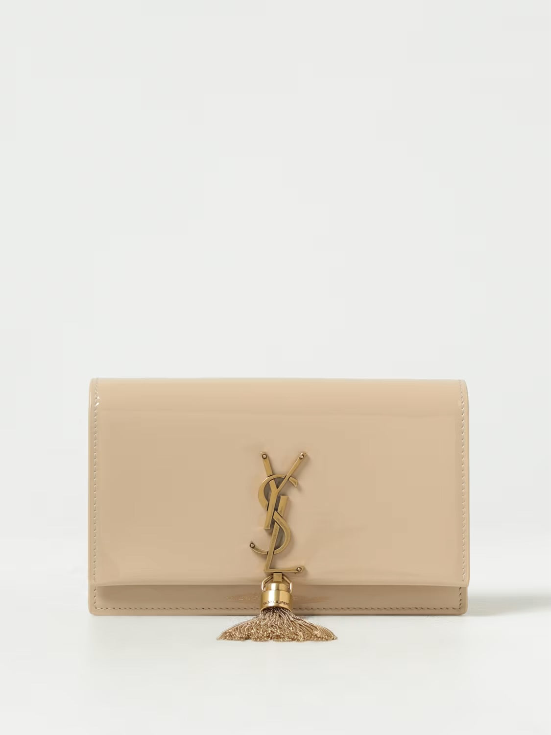 Saint Laurent Kate in vernice beige - MS Luxury