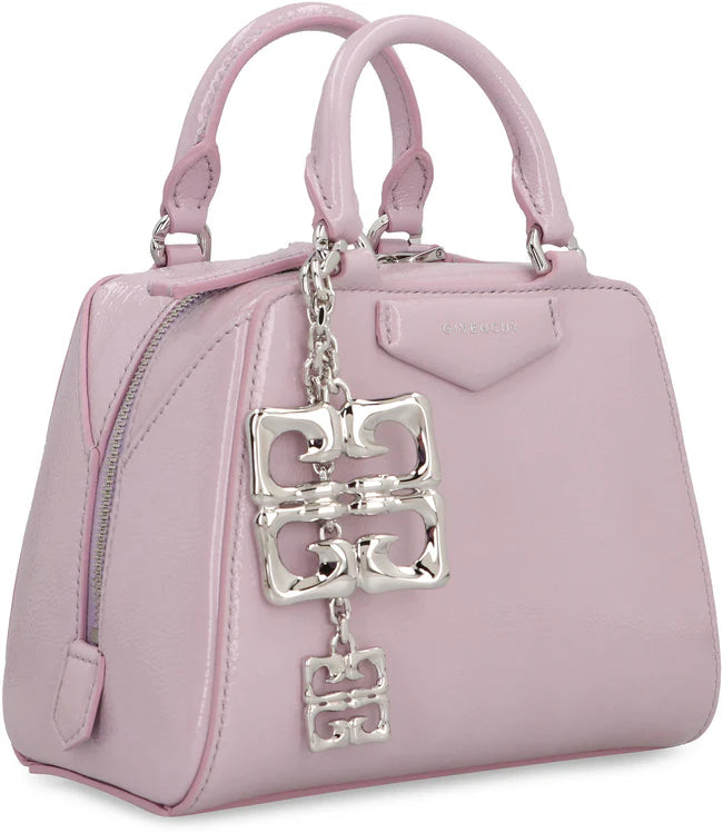 Borsa a mano Antigona Cube nano in pelle