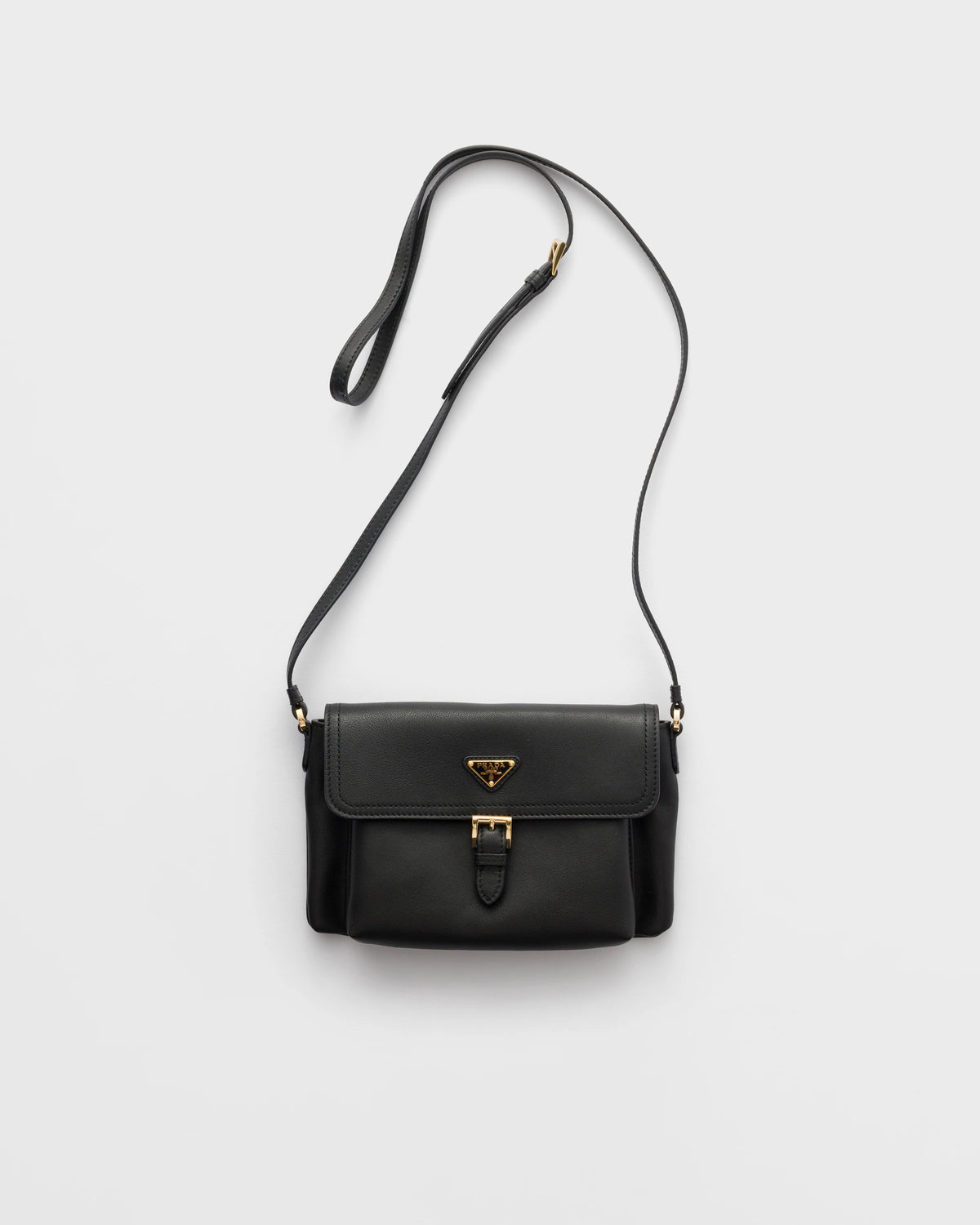 Prada nappa leather smartphone holder