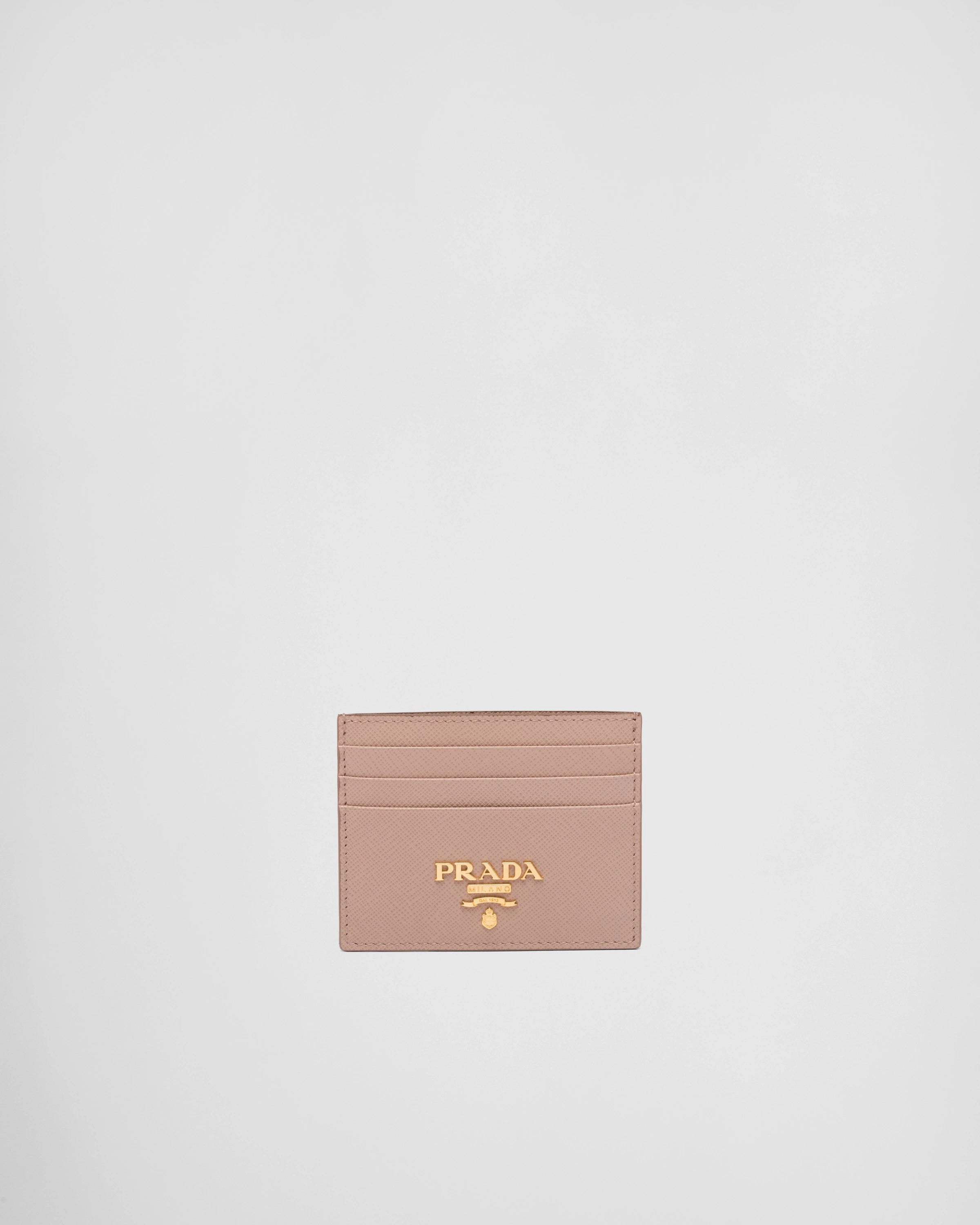Portacarte in saffiano Prada