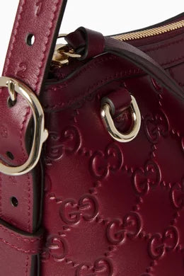Gucci GG Emblem Medium Shoulder Bag - MS Luxury