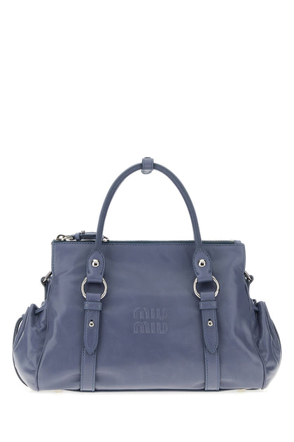 Miu Miu leather bag ceruleo