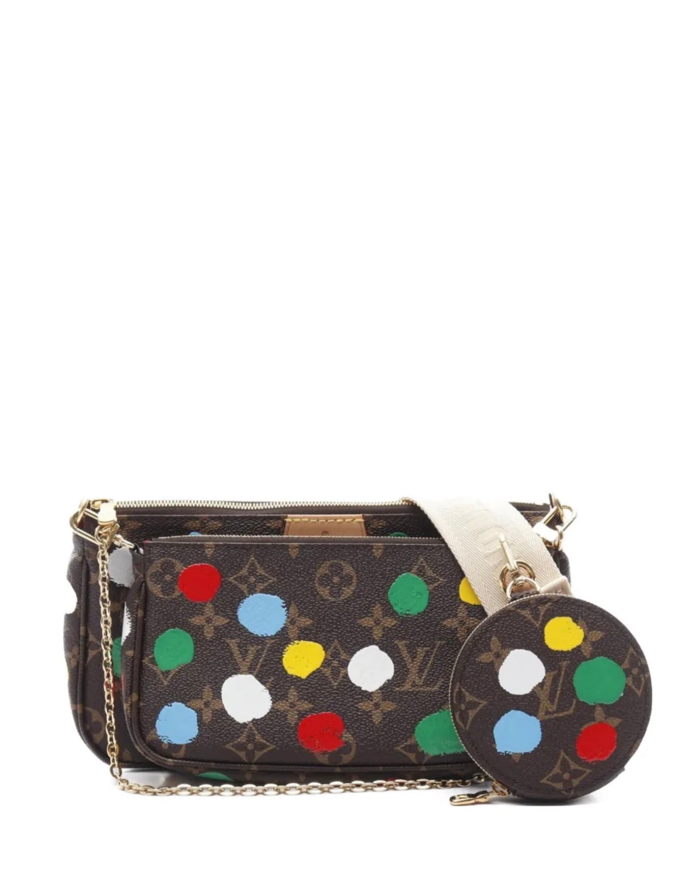 Louis Vuitton Yayoi Kusama Borsa mini Pochette Accessoires