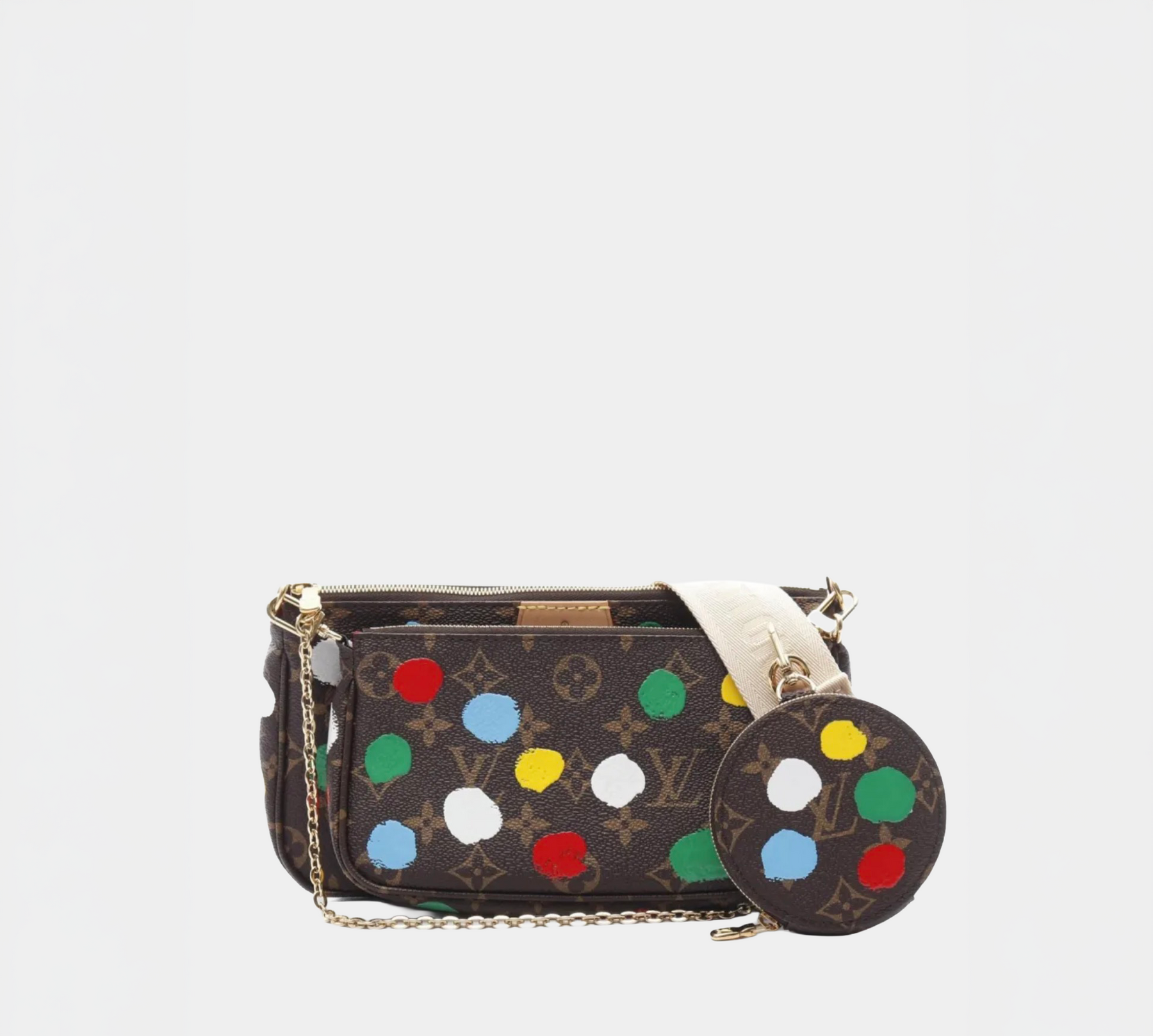 Louis Vuitton Yayoi Kusama Borsa Mini Pochette Accessoires - MS Luxury