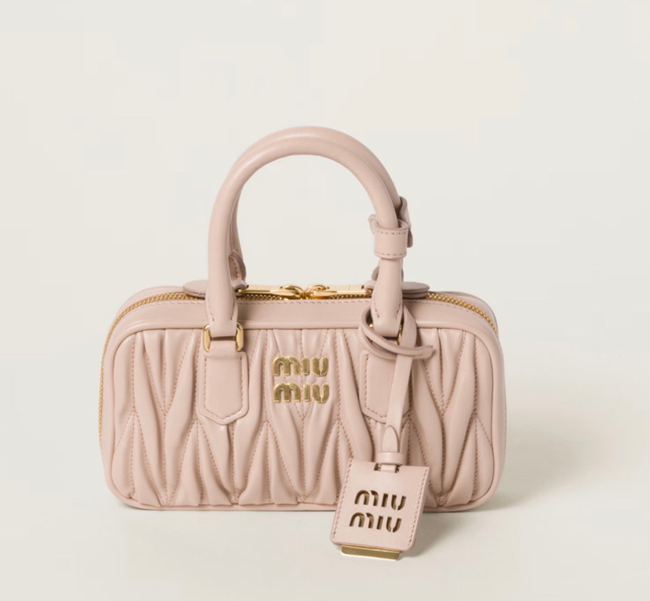 Mini borsa Arcadie in nappa matelassé