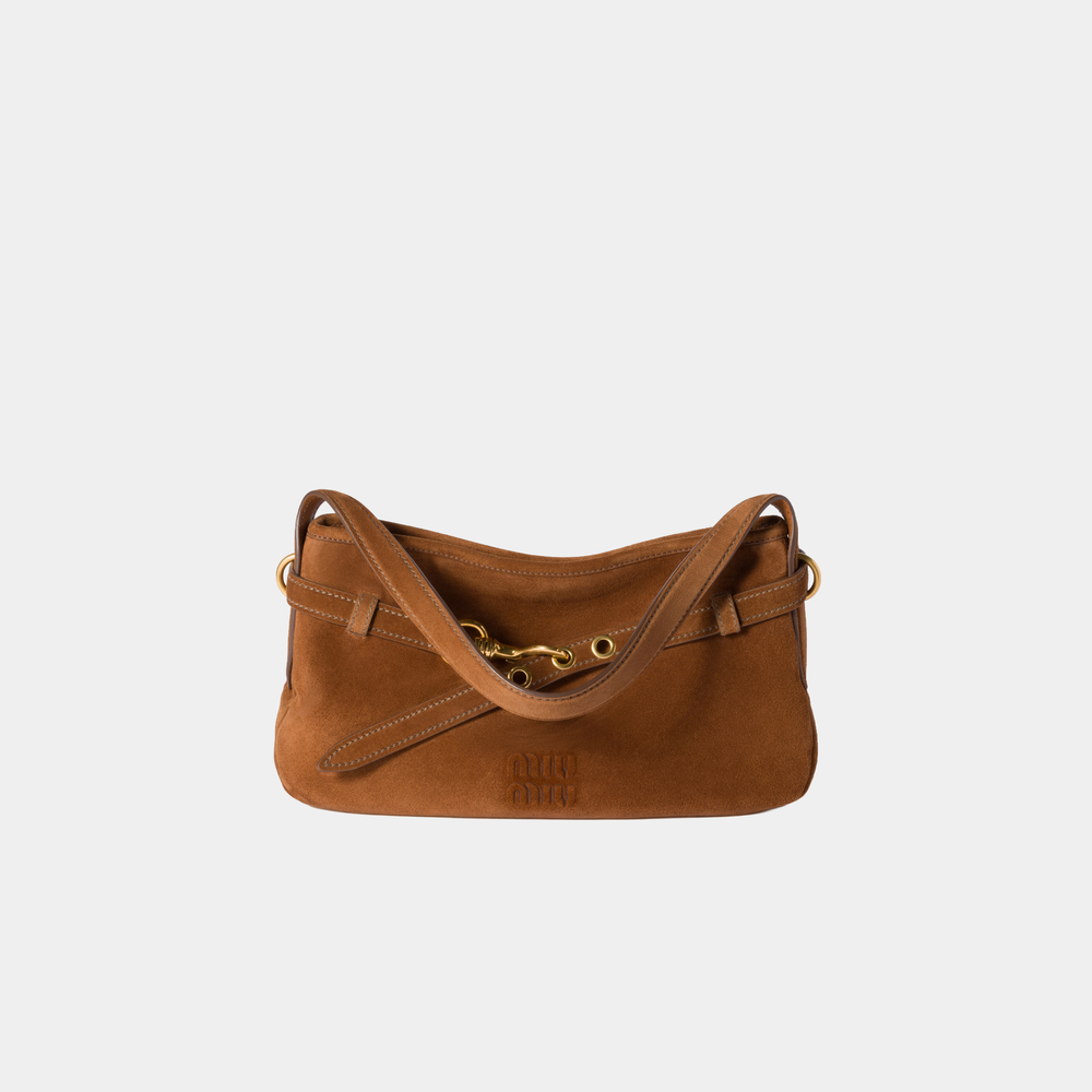 Miu Miu Borsa Aventure in pelle scamosciata - MS Luxury