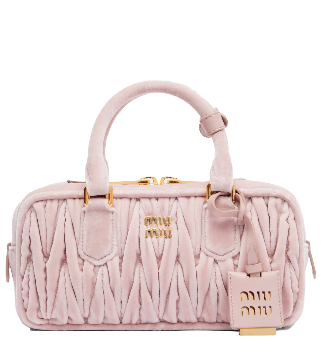 Miu miu Borsa arcadie in velluto