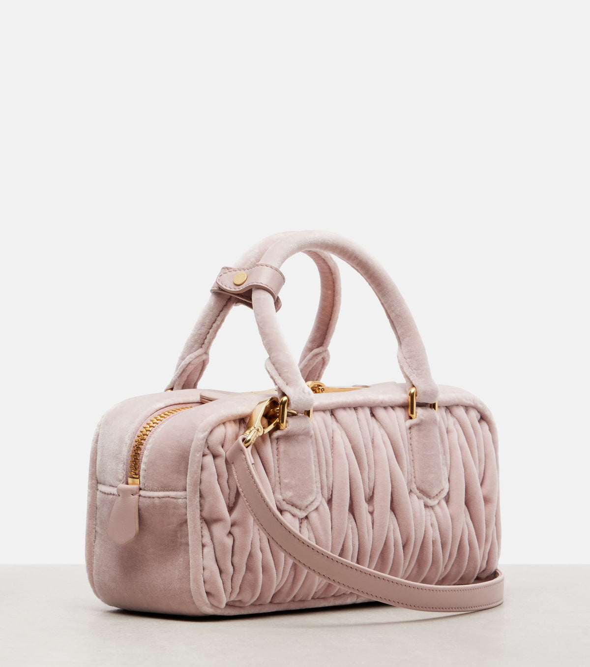 Miu miu Borsa arcadie in velluto
