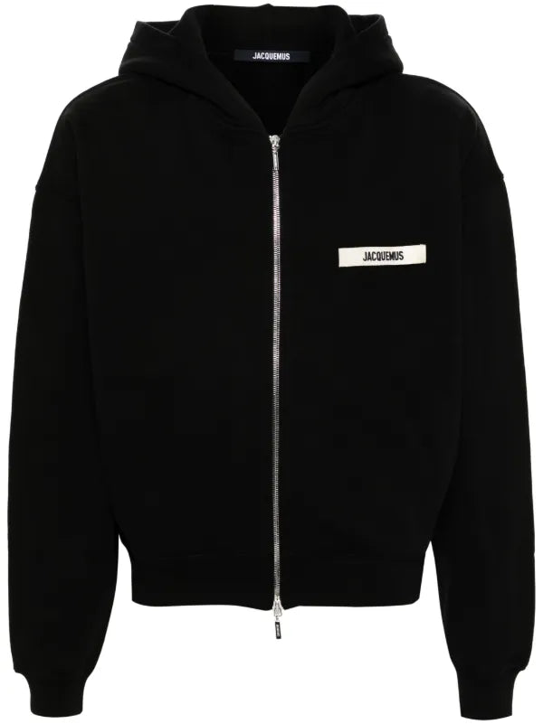 Jacquemus Felpa Le Hoodie Gros Grain Con Cappuccio