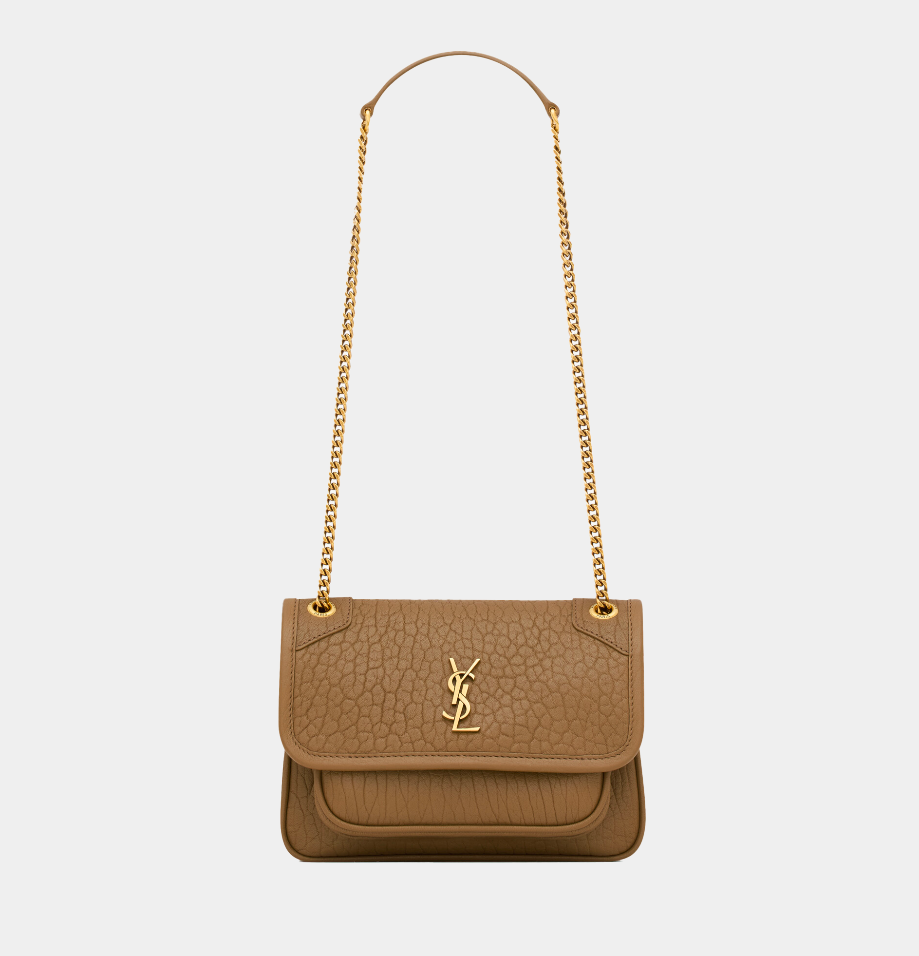 BORSA NIKI  IN PELLE DI AGNELLO MARTELLATA