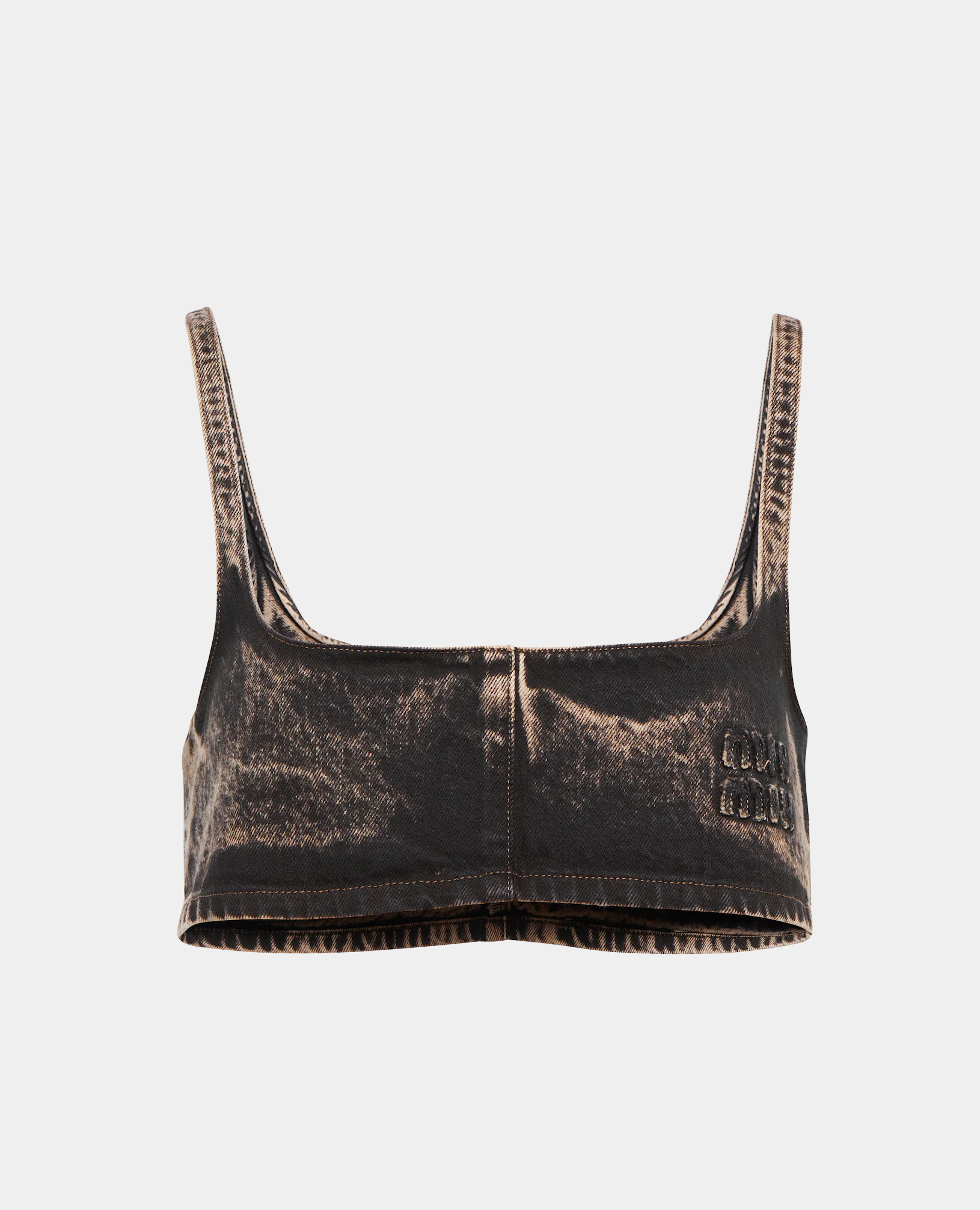 Top jeans Miu Miu