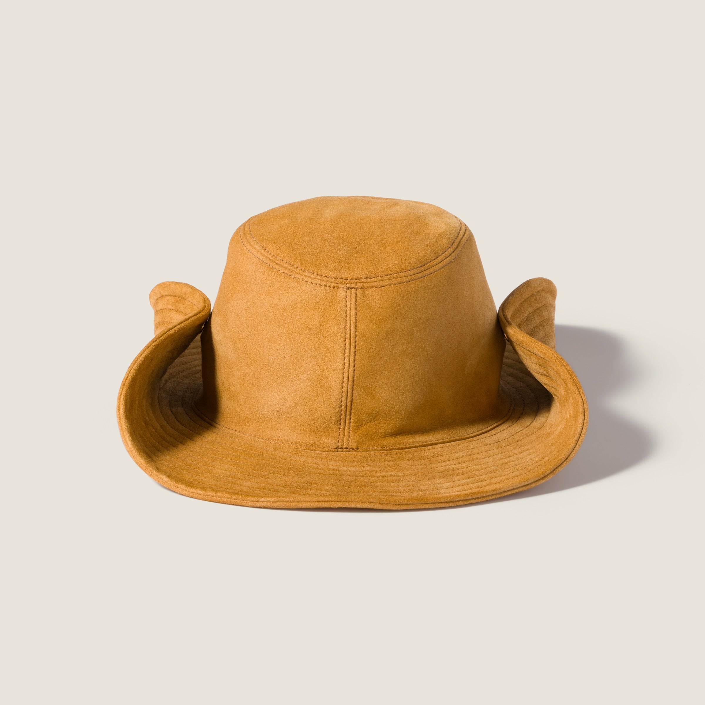 Cappello cowboy in pelle scamosciata