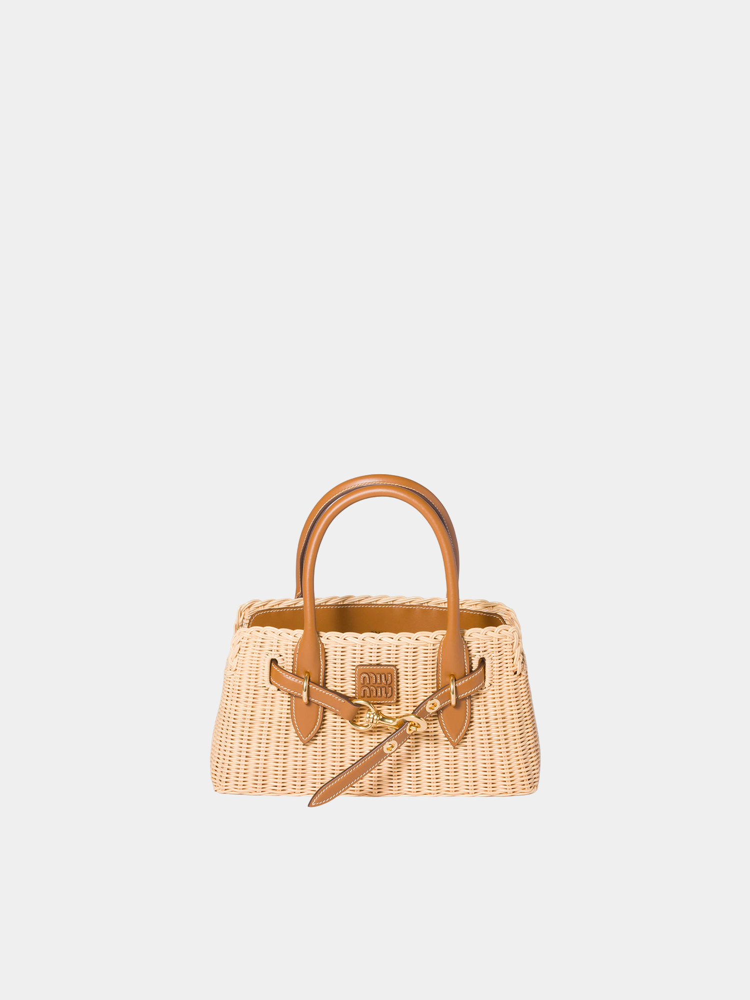 Miu Miu Borsa a mano Aventure in midollino e pelle - MS Luxury