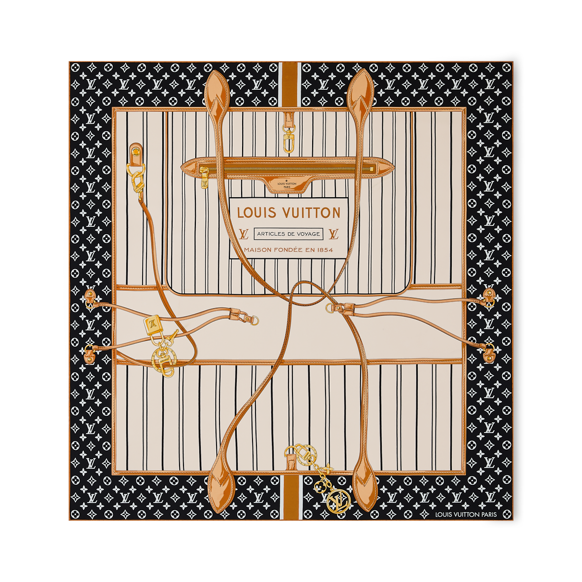 Foulard My Neverfull 90